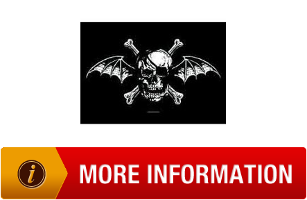 Avenged Sevenfold Death Bat Cloth Fabric Poster Flag Systems